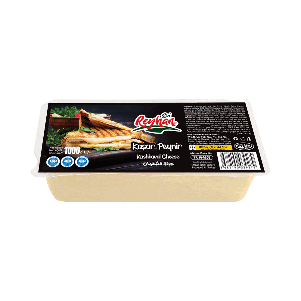 Kashkaval Fat Reyhan Fat) (Full – Half - Producer Cheese Evi