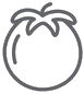 Tomato paste icon light