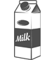 UHT Milk tetra pack icon - Reyhan Evi