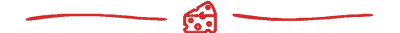 ornated red section separator